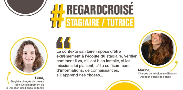 cover du contenu #PortraitsCroisés : Marine & Léna nous parlent du binôme tutrice - stagiaire !