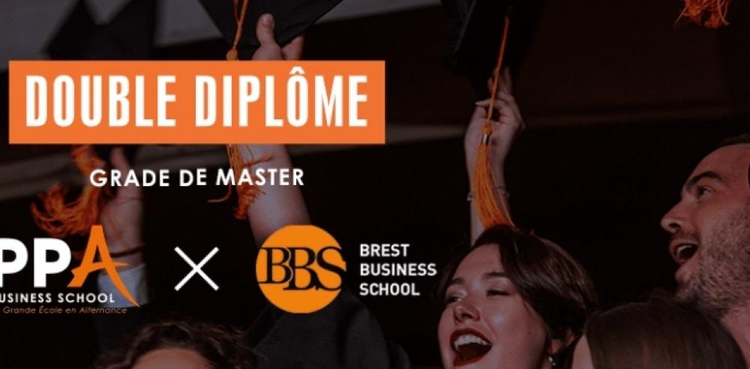 cover du contenu PPA Business School Paris lance un double diplôme Grade de Master avec Brest Business School