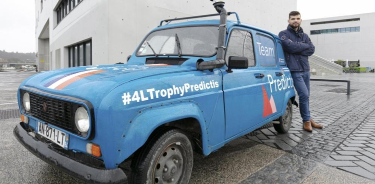 cover du contenu Predictis sponsorise une equipe pendant le 4L Trophy 2020