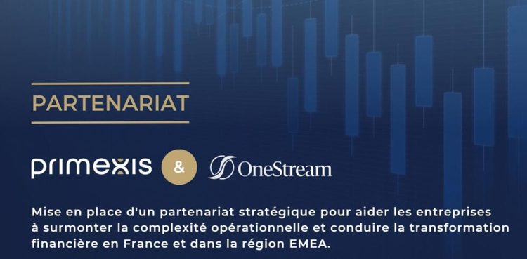cover du contenu Primexis annonce un partenariat avec OneStream Software