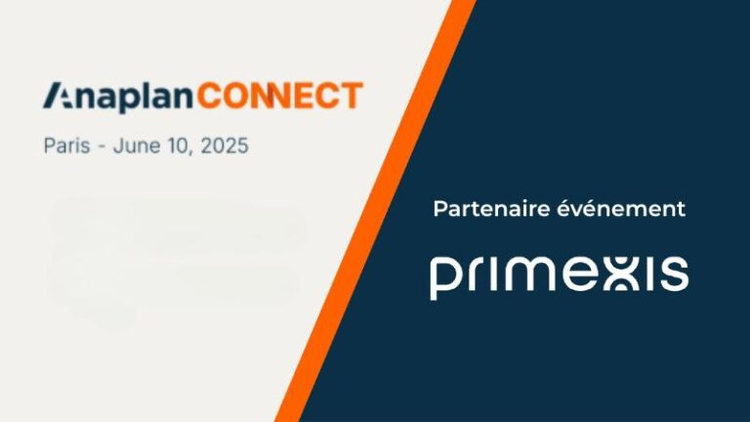 cover du contenu Primexis, partenaire d’Anaplan Connect Paris 2025
