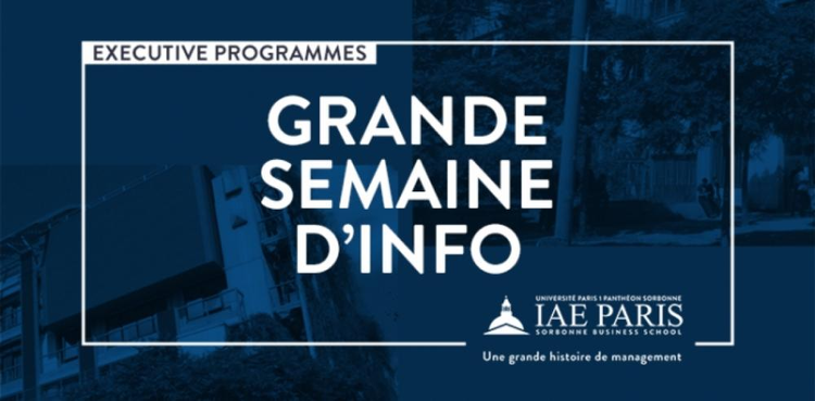 cover du contenu Professionnels, participez à notre grande semaine d'information sur nos Executive programmes !