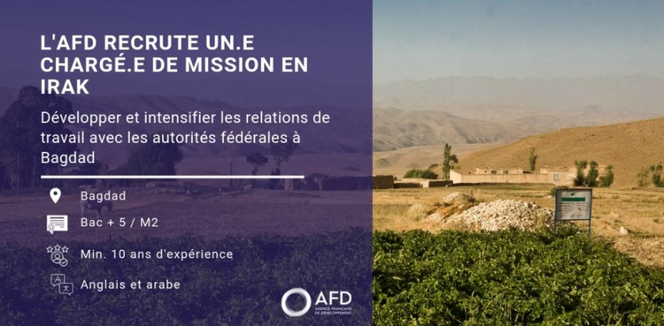 cover du contenu Recrutement d'un.e chargé.e de mission en Irak