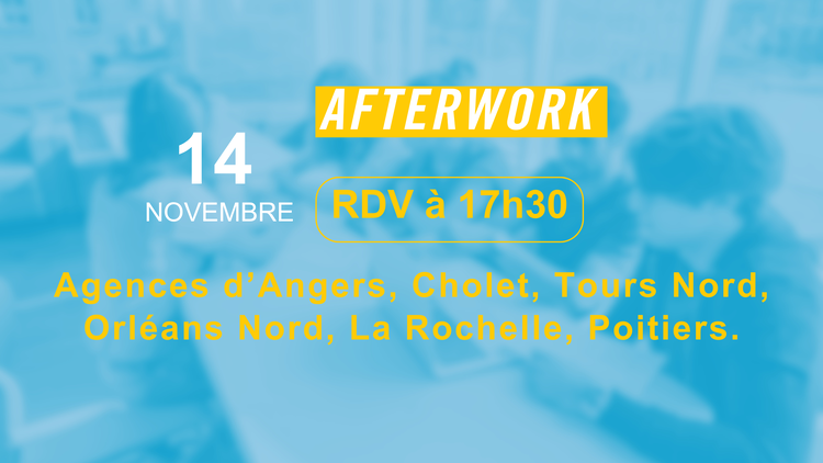 cover du contenu Rejoignez-nous pour un afterwork en Centre Ouest