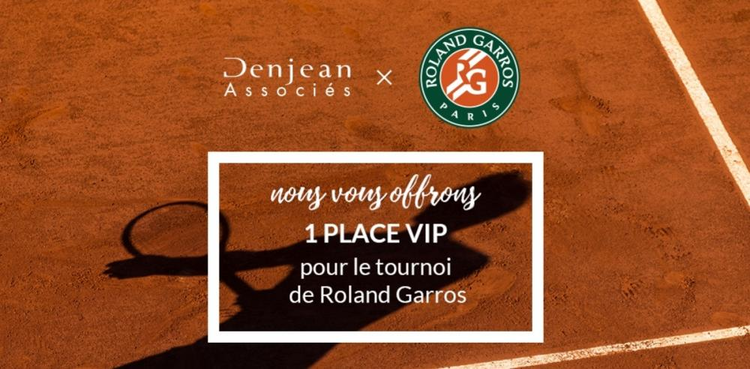 cover du contenu Remportez des places pour le tournoi de Roland Garros