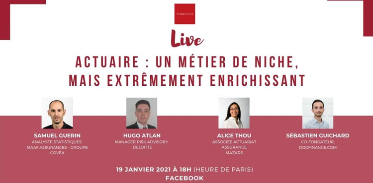 cover du contenu Replay Live : Actuaire : Un métier de niche mais extrêmement enrichissant.