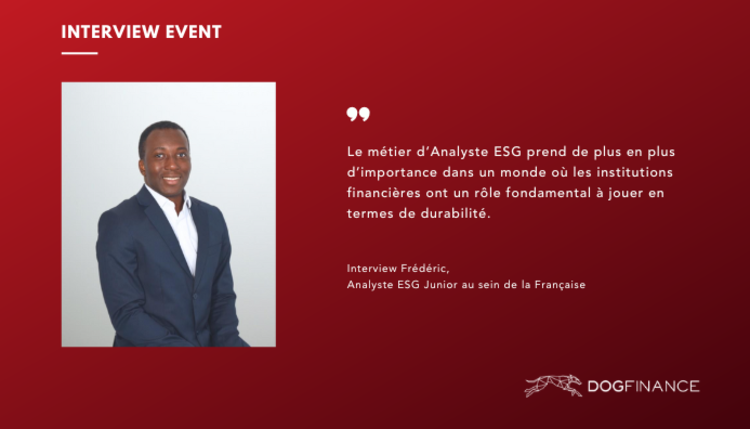 cover du contenu Retrouvez l'interview de Frédéric, analyste ESG junior au sein de la Française 