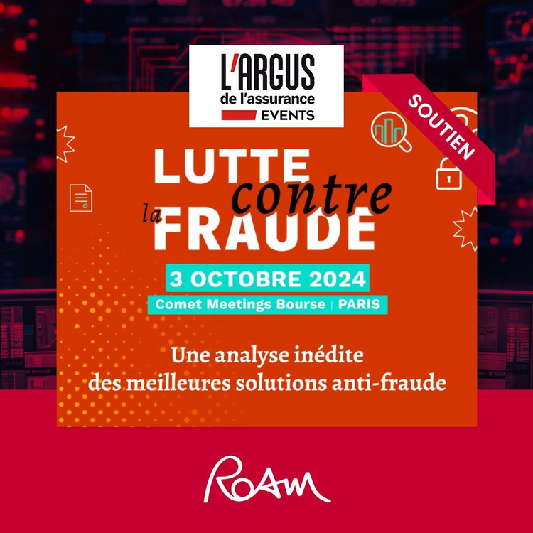 cover du contenu Roam soutient la 13ème édition de la conférence Lutte contre la fraude !