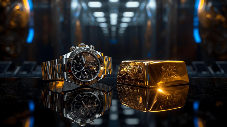 cover du contenu Rolex contre Or : Le match de la valeur refuge tourne-t-il toujours à l’avantage de l’horlogerie ?