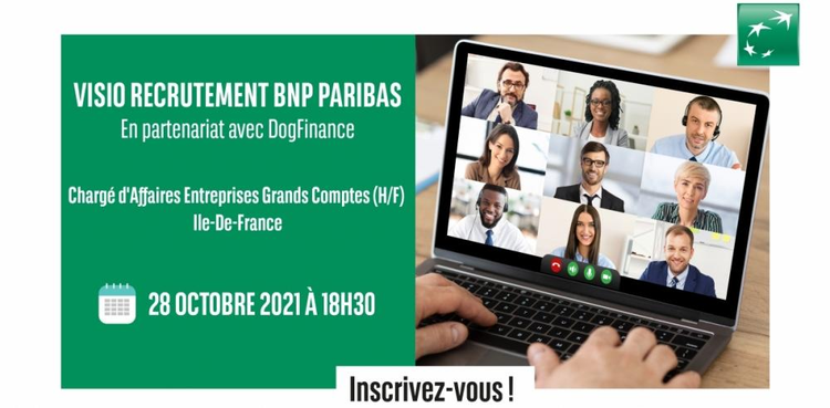 cover du contenu [SAVE THE DATE] Visio Recrutement - Chargé d'Affaires Entreprises Grands Comptes (H/F)