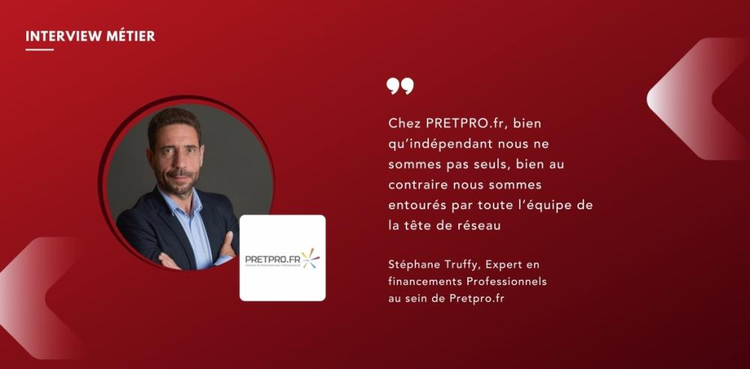 cover du contenu Stéphane Truffy, Expert en financements Professionnels au sein de Pretpro.fr