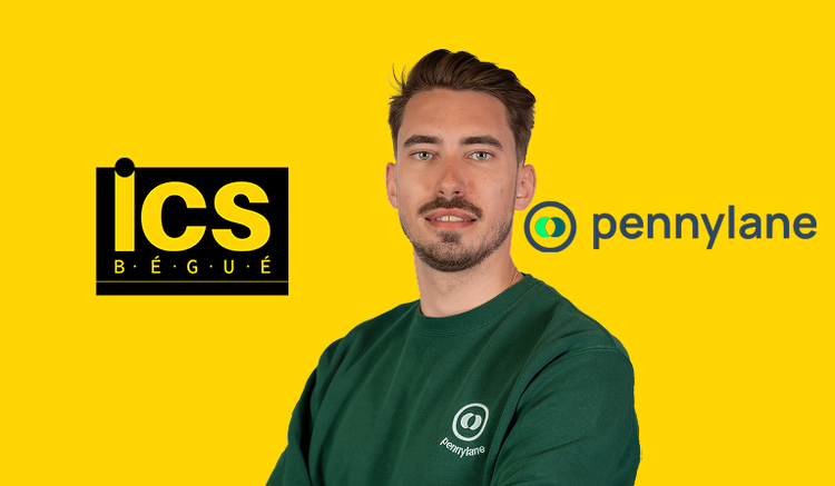 cover of content Success story d’un étudiant, de l’ICS Bégué à la start-up Pennylane