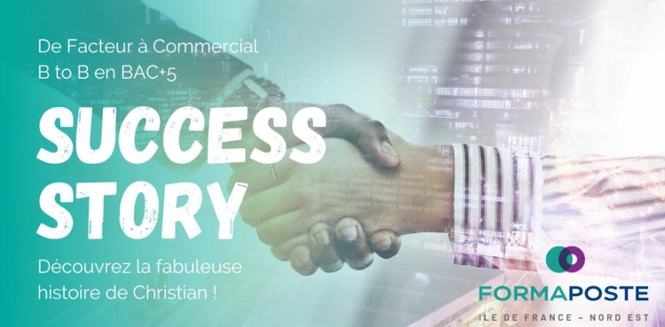 cover du contenu SUCESS STORY : DE FACTEUR A COMMERCIAL B TO B, CHRISTIAN NOUS RACONTE SON HISTOIRE