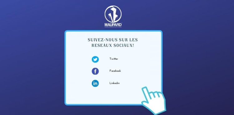 cover du contenu Suivez Maupard sur les réseaux sociaux ! 