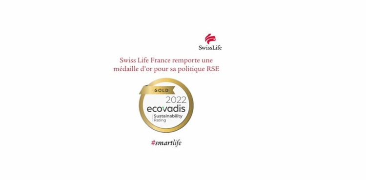 cover du contenu Swiss Life France remporte une médaille d'or pour sa politique RSE