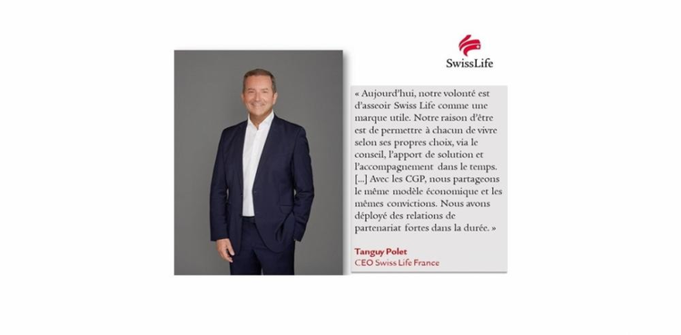 cover du contenu Tanguy Polet, CEO de Swiss Life France revient sur son parcours professionnel et livre sa vision du marché des CGP