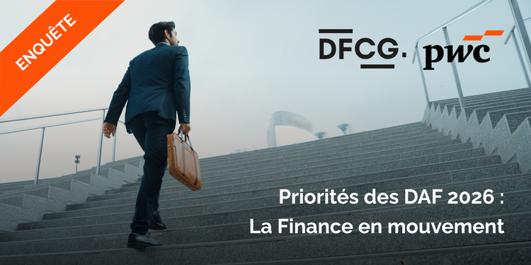 cover of content Étude PwC/DFCG | Priorités des DAF 2026 : La Finance en mouvement