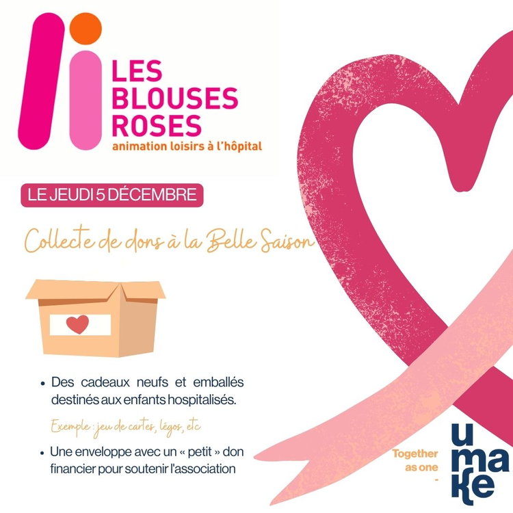 cover of content Umake & Les Blouses Roses : Un Noël solidaire 🎀