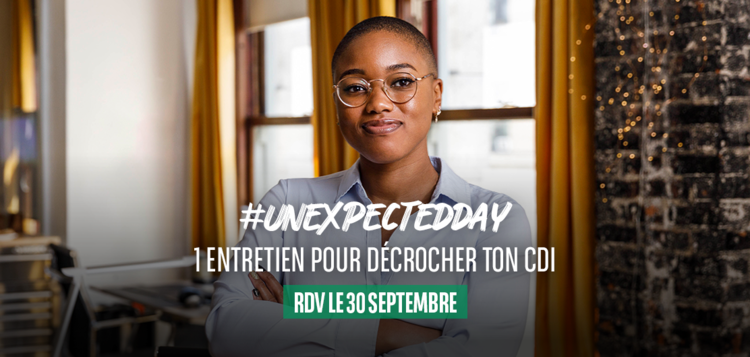 cover du contenu #UNexpectedDay : décrochez votre CDI chez BNP Paribas en un seul entretien