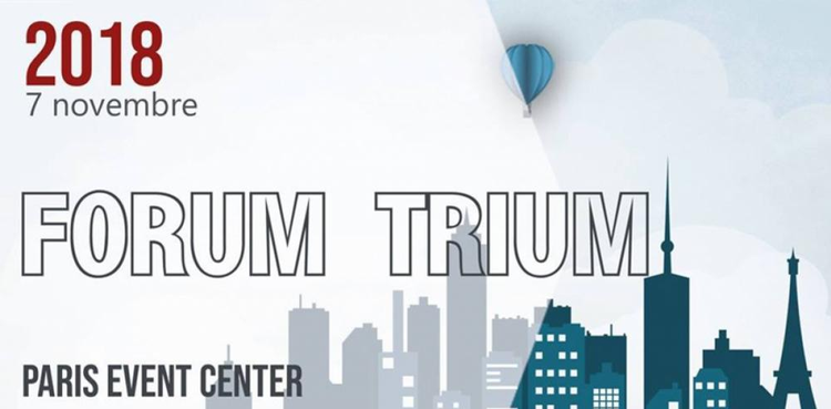 cover du contenu Venez nous rencontrer au Forum Trium 2018 !