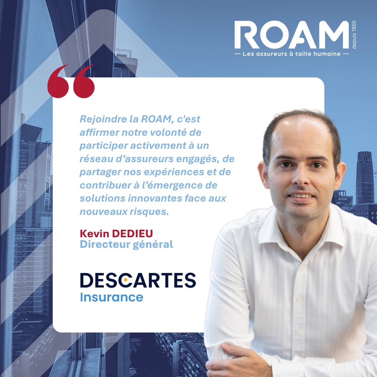 cover du contenu VIE DE L'ASSO : Descartes Insurance rejoint ROAM