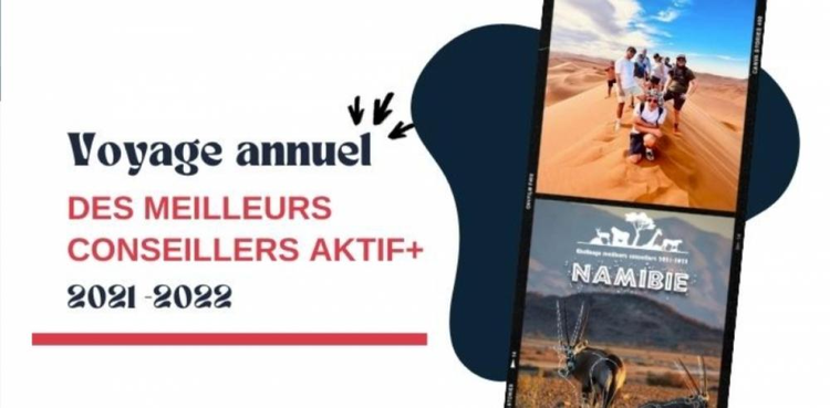 cover du contenu Voyage annuel des meilleurs conseillers AKTIF+ 2021-2022