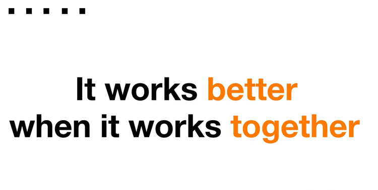 cover du contenu We work better when we work together 🚀