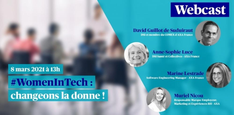 cover du contenu Webcast - #WomenInTech : changeons la donne !