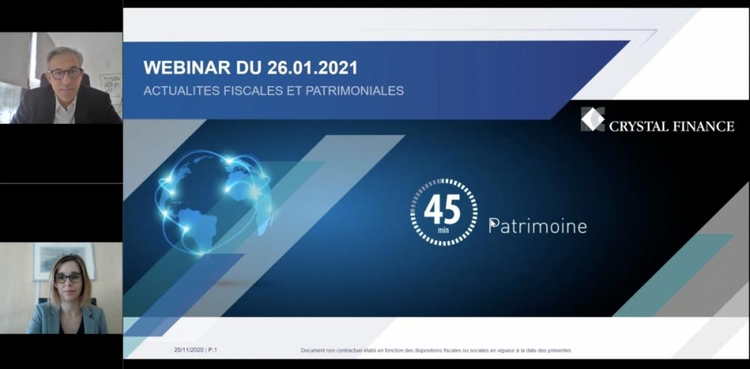 cover du contenu Webinar 26/01/2021 - Panorama 2021 : actualités fiscales et patrimoniales 