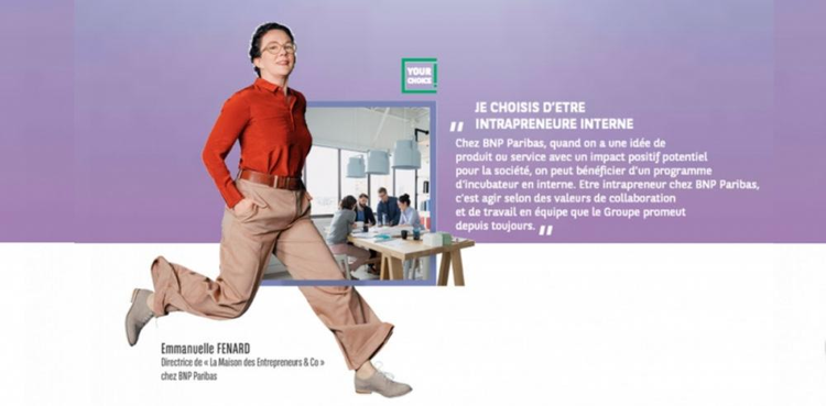 cover du contenu Work Differently : devenir intrapreneur interne chez BNP Paribas, c’est possible !
