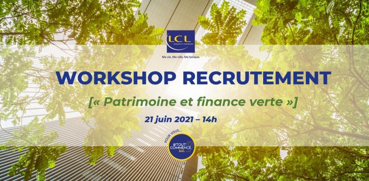 cover du contenu WORKSHOP RECRUTEMENT [Conseil en patrimoine et finance verte]