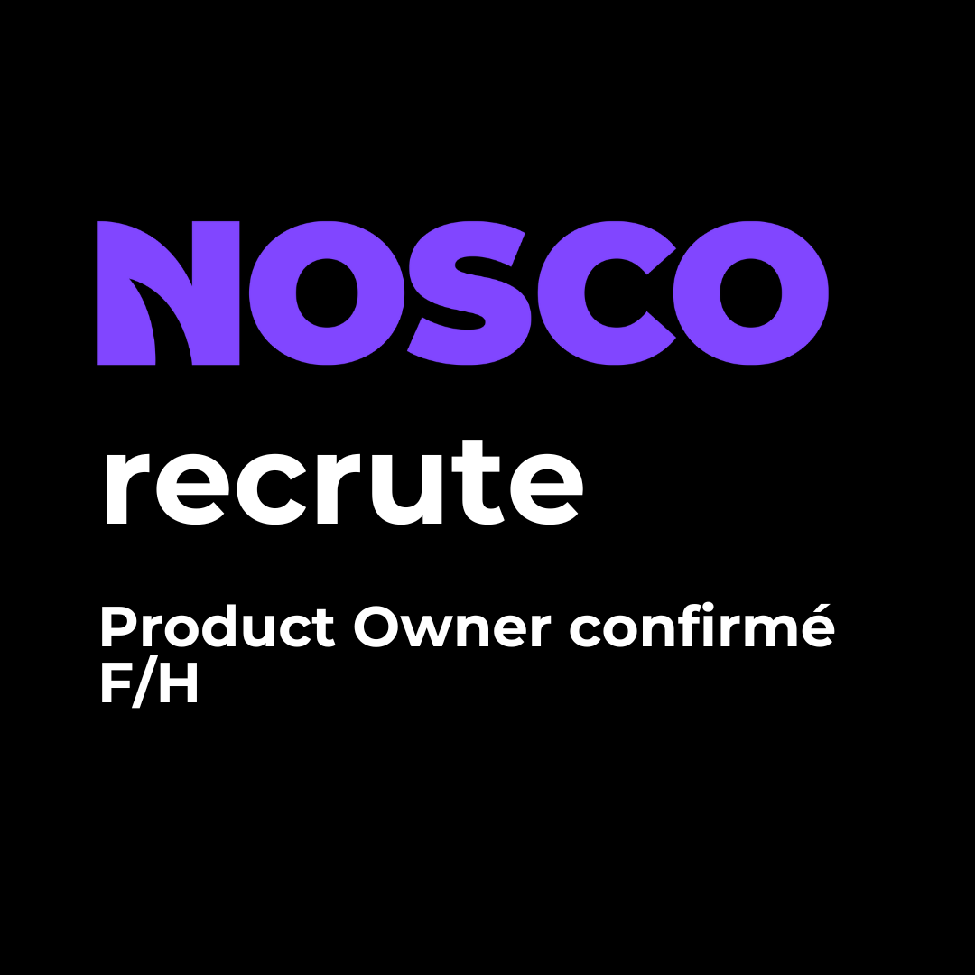 Product Owner confirmé (F/H)