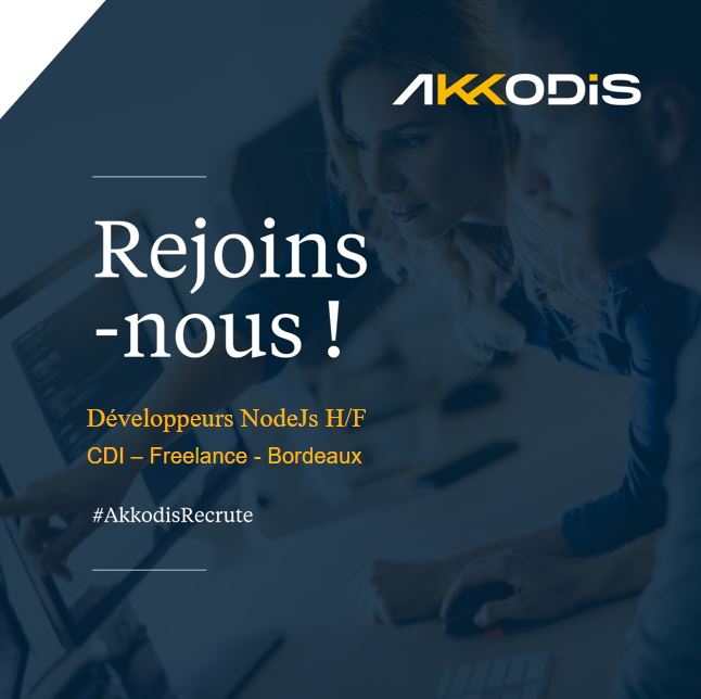 Développeur NodeJs H/F